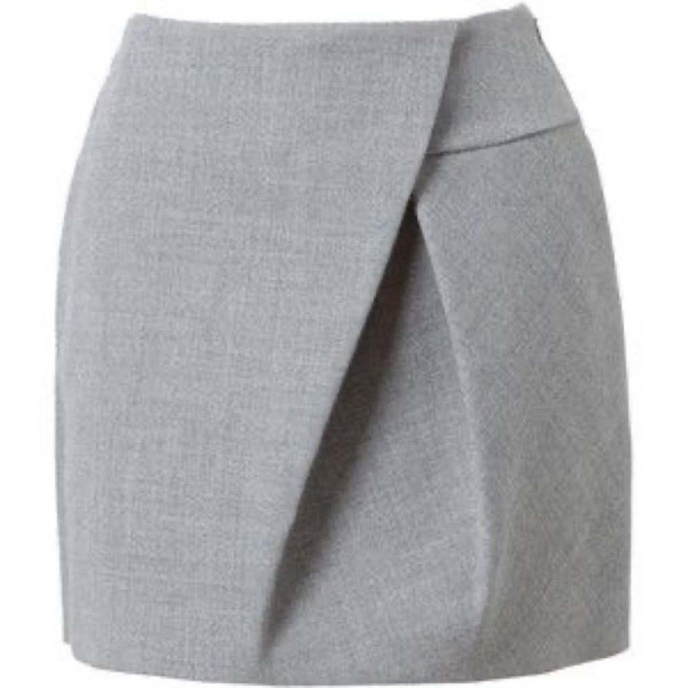 3.1 Phillip Lim grey mini skirt